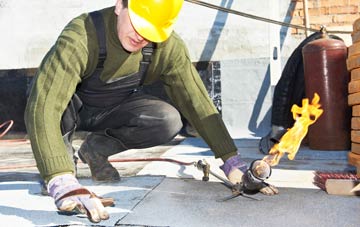 Pattiesmuir flat roof construction